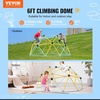 image:imageVEVOR Climbing Dome 10FT Geometric Dome Climber with Hammock and Swing Jungle Gym Supports 750LBS and Easy Assembly for Kids 3 to 10 Years Old with Climbing Grip Outdoor Backyard Play Equipment6 FT