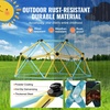 image:imageVEVOR Climbing Dome 10FT Geometric Dome Climber with Hammock and Swing Jungle Gym Supports 750LBS and Easy Assembly for Kids 3 to 10 Years Old with Climbing Grip Outdoor Backyard Play Equipment6 FT