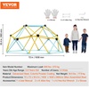 image:imageVEVOR Climbing Dome 10FT Geometric Dome Climber with Hammock and Swing Jungle Gym Supports 750LBS and Easy Assembly for Kids 3 to 10 Years Old with Climbing Grip Outdoor Backyard Play Equipment6 FT
