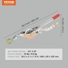 image:imageVEVOR Come Along Winch 2 Ton 4409 lbs Pulling Capacity 12 ft Steel Cable 2 Hooks Heavy Duty Ratchet Power Puller Tool with Dual Gears Automotive Hoist Cable Puller Ideal for Vehicle Rescue34 Ton