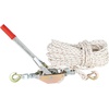 image:imageVEVOR Come Along Winch 2 Ton 4409 lbs Pulling Capacity 12 ft Steel Cable 2 Hooks Heavy Duty Ratchet Power Puller Tool with Dual Gears Automotive Hoist Cable Puller Ideal for Vehicle Rescue34 Ton