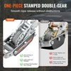 image:imageVEVOR Come Along Winch 2 Ton 4409 lbs Pulling Capacity 12 ft Steel Cable 2 Hooks Heavy Duty Ratchet Power Puller Tool with Dual Gears Automotive Hoist Cable Puller Ideal for Vehicle Rescue5 Ton