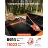 image:imageVEVOR Come Along Winch 2 Ton 4409 lbs Pulling Capacity 12 ft Steel Cable 2 Hooks Heavy Duty Ratchet Power Puller Tool with Dual Gears Automotive Hoist Cable Puller Ideal for Vehicle Rescue3 Ton
