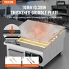 image:imageVEVOR Commercial Electric Griddle 2854 x 1575 in 4400W 122570F Adjustable Temp Control Stainless Steel Countertop Full Flat Top Grill with 2 Spatulas 2 Brushes for Steak PancakeNO PLUG14 inch 110V US Plug Flat
