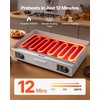 image:imageVEVOR Commercial Electric Griddle 2854 x 1575 in 4400W 122570F Adjustable Temp Control Stainless Steel Countertop Full Flat Top Grill with 2 Spatulas 2 Brushes for Steak PancakeNO PLUG29 No Plug