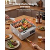 image:imageVEVOR Commercial Electric Griddle 2854 x 1575 in 4400W 122570F Adjustable Temp Control Stainless Steel Countertop Full Flat Top Grill with 2 Spatulas 2 Brushes for Steak PancakeNO PLUG14
