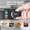 image:imageVEVOR Commercial Electric Griddle 2854 x 1575 in 4400W 122570F Adjustable Temp Control Stainless Steel Countertop Full Flat Top Grill with 2 Spatulas 2 Brushes for Steak PancakeNO PLUG30 inch 110V No Plug HalfFlat