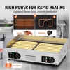 image:imageVEVOR Commercial Electric Griddle 2854 x 1575 in 4400W 122570F Adjustable Temp Control Stainless Steel Countertop Full Flat Top Grill with 2 Spatulas 2 Brushes for Steak PancakeNO PLUG30 inch 110V No Plug HalfFlat