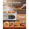 image:imageVEVOR Commercial Electric Griddle 2854 x 1575 in 4400W 122570F Adjustable Temp Control Stainless Steel Countertop Full Flat Top Grill with 2 Spatulas 2 Brushes for Steak PancakeNO PLUG14