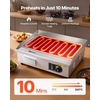 image:imageVEVOR Commercial Electric Griddle 2854 x 1575 in 4400W 122570F Adjustable Temp Control Stainless Steel Countertop Full Flat Top Grill with 2 Spatulas 2 Brushes for Steak PancakeNO PLUG21