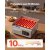 image:imageVEVOR Commercial Electric Griddle 2854 x 1575 in 4400W 122570F Adjustable Temp Control Stainless Steel Countertop Full Flat Top Grill with 2 Spatulas 2 Brushes for Steak PancakeNO PLUG14