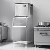 image:imageVEVOR Commercial Ice Maker Machine  Head 300 LbsDay Stainless Steel Ice Machine with Scheduled IceMaking SelfCleaning Adjustable Thickness Ideal for Restaurant Bar Cafe Hotel  Head Only222 x 176 x 20 in