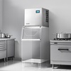image:imageVEVOR Commercial Ice Maker Machine  Head 300 LbsDay Stainless Steel Ice Machine with Scheduled IceMaking SelfCleaning Adjustable Thickness Ideal for Restaurant Bar Cafe Hotel  Head Only360LBS24HNew156