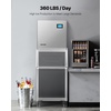 image:imageVEVOR Commercial Ice Maker Machine  Head 300 LbsDay Stainless Steel Ice Machine with Scheduled IceMaking SelfCleaning Adjustable Thickness Ideal for Restaurant Bar Cafe Hotel  Head Only360LBS24HNew156