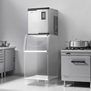 image:imageVEVOR Commercial Ice Maker Machine  Head 300 LbsDay Stainless Steel Ice Machine with Scheduled IceMaking SelfCleaning Adjustable Thickness Ideal for Restaurant Bar Cafe Hotel  Head Only1969 x 1969 x 2244 in