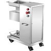 image:imageVEVOR Commercial Meat Cutting Machine 551 LbsH 850W Meat Shredding Machine 35mm Blade Electric Meat Cutter Stainless Steel Restaurant Food Cutter for Kitchen Supermarket Lamb Beef Chicken RedMeat Cutter