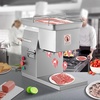 image:imageVEVOR Commercial Meat Cutting Machine 551 LbsH 850W Meat Shredding Machine 35mm Blade Electric Meat Cutter Stainless Steel Restaurant Food Cutter for Kitchen Supermarket Lamb Beef Chicken RedMeat Cutter