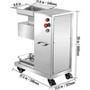 image:imageVEVOR Commercial Meat Cutting Machine 551 LbsH 850W Meat Shredding Machine 35mm Blade Electric Meat Cutter Stainless Steel Restaurant Food Cutter for Kitchen Supermarket Lamb Beef Chicken RedMeat Cutter