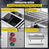 image:imageVEVOR Commercial Meat Cutting Machine 551 LbsH 850W Meat Shredding Machine 35mm Blade Electric Meat Cutter Stainless Steel Restaurant Food Cutter for Kitchen Supermarket Lamb Beef Chicken RedMeat Cutter