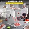 image:imageVEVOR Commercial Meat Cutting Machine 551 LbsH 850W Meat Shredding Machine 35mm Blade Electric Meat Cutter Stainless Steel Restaurant Food Cutter for Kitchen Supermarket Lamb Beef Chicken RedMeat Cutter