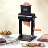 image:imageVEVOR Commercial Meat Tenderizer Heavy Duty Stainless Steel Meat Tenderizer Machine Quick and Easy Manual Operation Kitchen Tool 58 Feed Port for Beef Turkey Chicken Pork Steak and Fish