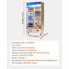 image:imageVEVOR Commercial Merchandiser Refrigerator 2 Glass Doors 23 Cubic Ft Upright Display Beverage Cooler 79 Tall x 394 Width Fridge with LED Lighting for Drink Wine Soda Gold23 cuft