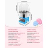 image:imageVEVOR Cotton Candy Machine Commercial 1000W Electric Candy Floss Maker Easy Use with 15 inch Stainless Steel Bowl and Sugar Scoop Makes Hard Candy for Home Kids Birthday Family Party BlueBlueSlant Surface