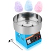 image:imageVEVOR Cotton Candy Machine Commercial 1000W Electric Candy Floss Maker Easy Use with 15 inch Stainless Steel Bowl and Sugar Scoop Makes Hard Candy for Home Kids Birthday Family Party BlueBlueSlant Surface
