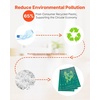image:imageVEVOR Dog Poop Bags 270 Counts 13 x 9 in Sturdy amp Thick Pet Waste Bags Biodegradable HDPE Waste Bag Refill Rolls Lavender Scented LeakProof Trash Bag for Doggie Cat Pet Dispenser Not IncludedUnscented