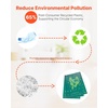 image:imageVEVOR Dog Poop Bags 270 Counts 13 x 9 in Sturdy amp Thick Pet Waste Bags Biodegradable HDPE Waste Bag Refill Rolls Lavender Scented LeakProof Trash Bag for Doggie Cat Pet Dispenser Not IncludedLavender Scented