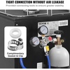 image:imageVEVOR Double Gauge Regulator CO2 Regulator Gauge with 060PSI Heavy Duty CO2 Gauge Gas System Draft Beer Regulator with Check Valve Adjustable Pressure Regulator for Draft Beer Homebrew CGA320Double Gauge Regulator