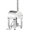 image:imageVEVOR Dual Fuel Giant Pizza Oven Outdoor 26 Artisan Large Pizza Ovens Pellet amp Propane Gas Kiln Pizza Maker with Wheels Pizza Stone Multi Fuel Cooker for Camping amp Backyard