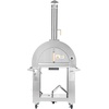 image:imageVEVOR Dual Fuel Giant Pizza Oven Outdoor 26 Artisan Large Pizza Ovens Pellet amp Propane Gas Kiln Pizza Maker with Wheels Pizza Stone Multi Fuel Cooker for Camping amp Backyard