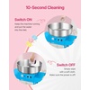 image:imageVEVOR Electric Cotton Candy Machine 1000W Commercial Candy Floss Maker with 205 in Stainless Steel Bowl Sugar Scoop and Drawer Easy Home Use Perfect for Kids Birthday Family Party BlueBlue