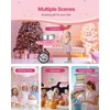 image:imageVEVOR Electric Cotton Candy Machine 1000W Commercial Candy Floss Maker with 205 in Stainless Steel Bowl Sugar Scoop and Drawer Easy Home Use Perfect for Kids Birthday Family Party BluePink