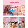 image:imageVEVOR Electric Cotton Candy Machine 1000W Commercial Candy Floss Maker with 205 in Stainless Steel Bowl Sugar Scoop and Drawer Easy Home Use Perfect for Kids Birthday Family Party BlueBlue
