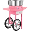 image:imageVEVOR Electric Cotton Candy Machine 1000W Commercial Candy Floss Maker with 205 in Stainless Steel Bowl Sugar Scoop and Drawer Easy Home Use Perfect for Kids Birthday Family Party BluePink