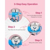 image:imageVEVOR Electric Cotton Candy Machine 1000W Commercial Candy Floss Maker with 205 in Stainless Steel Bowl Sugar Scoop and Drawer Easy Home Use Perfect for Kids Birthday Family Party BlueBlue