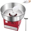 image:imageVEVOR Electric Cotton Candy Machine 1000W Commercial Candy Floss Maker with 205 in Stainless Steel Bowl Sugar Scoop and Drawer Easy Home Use Perfect for Kids Birthday Family Party BlueRed