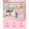 image:imageVEVOR Electric Cotton Candy Machine 1000W Commercial Candy Floss Maker with 205 in Stainless Steel Bowl Sugar Scoop and Drawer Easy Home Use Perfect for Kids Birthday Family Party BlueBlue