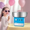 image:imageVEVOR Electric Cotton Candy Machine 1000W Commercial Candy Floss Maker with 205 in Stainless Steel Bowl Sugar Scoop and Drawer Easy Home Use Perfect for Kids Birthday Family Party BlueBlue