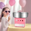 image:imageVEVOR Electric Cotton Candy Machine 1000W Commercial Candy Floss Maker with 205 in Stainless Steel Bowl Sugar Scoop and Drawer Easy Home Use Perfect for Kids Birthday Family Party BluePink
