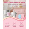 image:imageVEVOR Electric Cotton Candy Machine 1000W Commercial Candy Floss Maker with 205 in Stainless Steel Bowl Sugar Scoop and Drawer Easy Home Use Perfect for Kids Birthday Family Party BlueRed