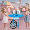 image:imageVEVOR Electric Cotton Candy Machine 1000W Commercial Candy Floss Maker with 205 in Stainless Steel Bowl Sugar Scoop and Drawer Easy Home Use Perfect for Kids Birthday Family Party BlueBlue