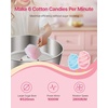 image:imageVEVOR Electric Cotton Candy Machine 1000W Commercial Candy Floss Maker with 205 in Stainless Steel Bowl Sugar Scoop and Drawer Easy Home Use Perfect for Kids Birthday Family Party BluePink