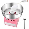 image:imageVEVOR Electric Cotton Candy Machine 1000W Commercial Candy Floss Maker with 205 in Stainless Steel Bowl Sugar Scoop and Drawer Easy Home Use Perfect for Kids Birthday Family Party BluePink