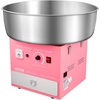 image:imageVEVOR Electric Cotton Candy Machine 1000W Commercial Candy Floss Maker with 205 in Stainless Steel Bowl Sugar Scoop and Drawer Easy Home Use Perfect for Kids Birthday Family Party BluePink