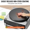 image:imageVEVOR Electric Crepe Maker 16Inch Commercial Crepe Machine 1700W Flat Plate Crepe Griddle Nonstick Stainless Steel Pancake Making Machine Desktop Circular Cereals Pancake Stove with Temp Control16 inch Single  1700 W