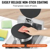 image:imageVEVOR Electric Crepe Maker 16Inch Commercial Crepe Machine 1700W Flat Plate Crepe Griddle Nonstick Stainless Steel Pancake Making Machine Desktop Circular Cereals Pancake Stove with Temp ControlIce Cream Cone  1230 W