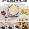 image:imageVEVOR Electric Crepe Maker 16Inch Commercial Crepe Machine 1700W Flat Plate Crepe Griddle Nonstick Stainless Steel Pancake Making Machine Desktop Circular Cereals Pancake Stove with Temp Control16 inch Single  1700 W